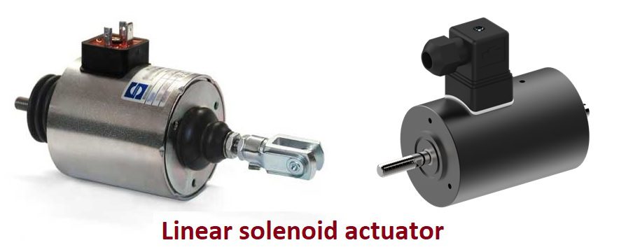 Linear solenoid actuator