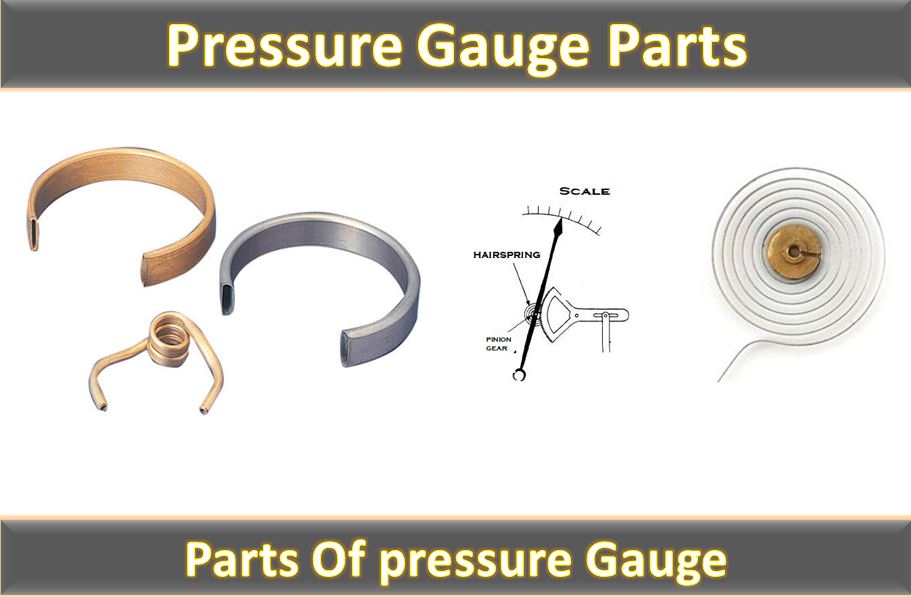 Pressure gauge parts clearance name