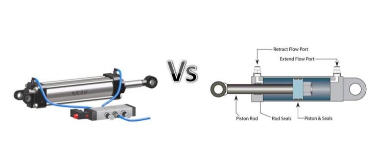 Hydraulic And Pneumatic Difference