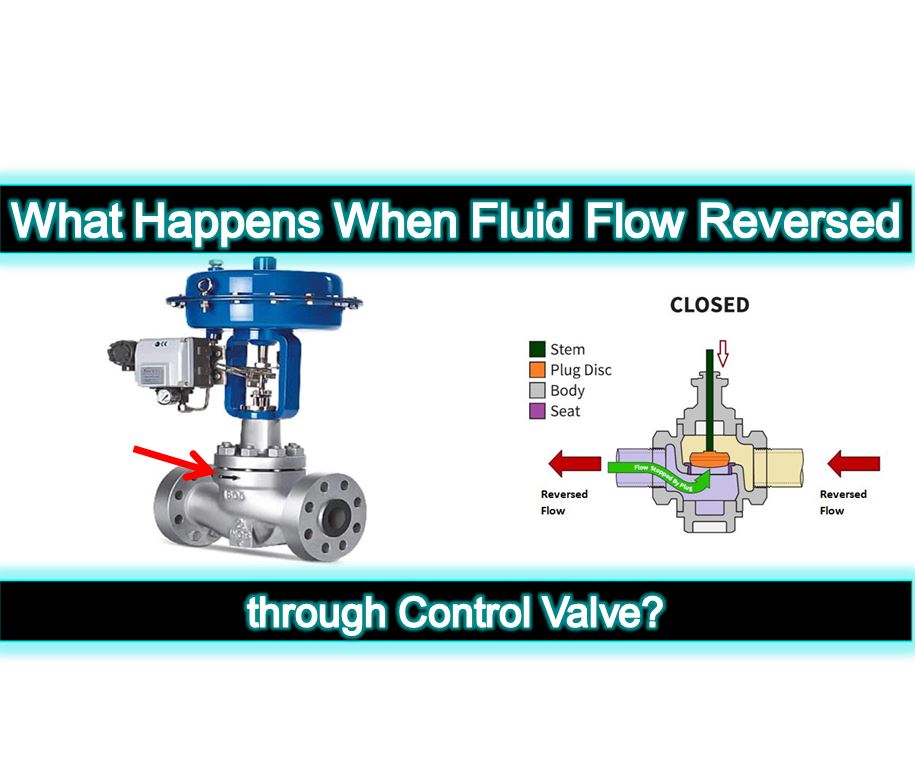 What Happens When Fluid Flow Reversed through Control Valve?